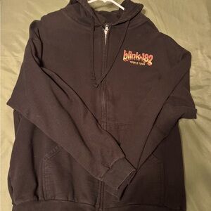 Blink-182 zip up hoodie